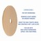 Boardwalk Burnishing Floor Pads, 27 in. Diameter, Tan, 5PK 7000126614 - alternate 3